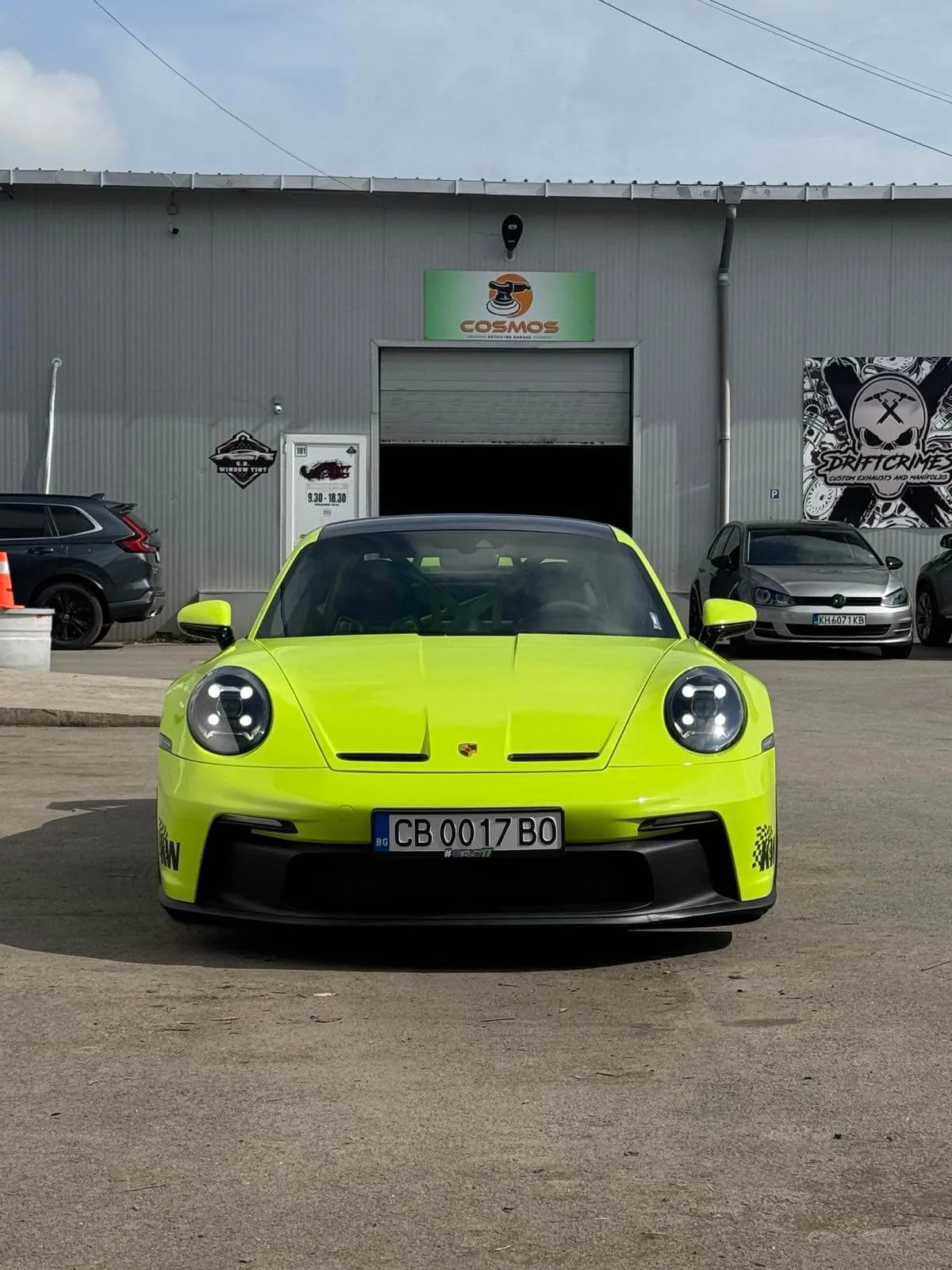 Porsche GT3 с фолио | Cosmos Garage Porsche GT3 с фолио