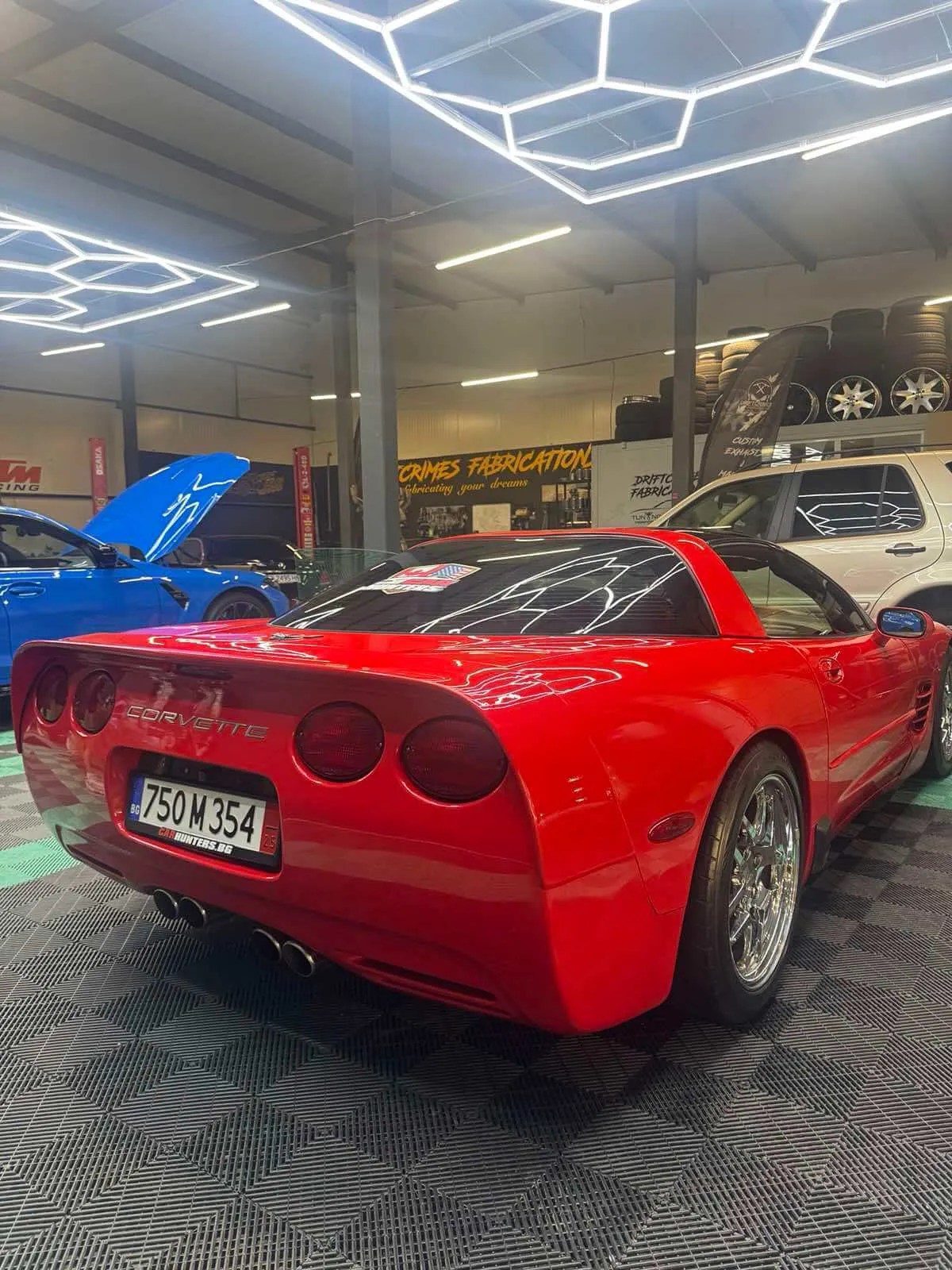 Corvette с фолио | Cosmos Garage Corvette с фолио